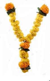 Small puja garland