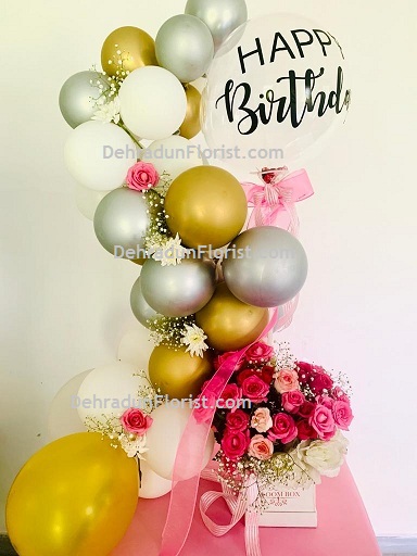 Deliver Flowers Online by Local Florist in Mohali & Panchkula, Sameday  delivery Gift Balloons Cakes.