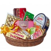 Mix chocolate basket