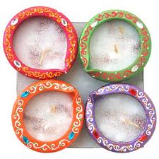 Set of 8 diyas