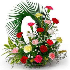 Carnations arrangement.